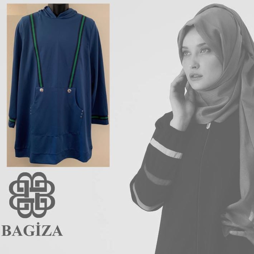 Bagiza Turkish Hoodie 44 Chest 100% Polyester